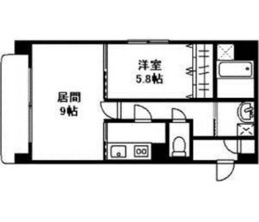 エーデルプラッツ山の手の物件間取画像